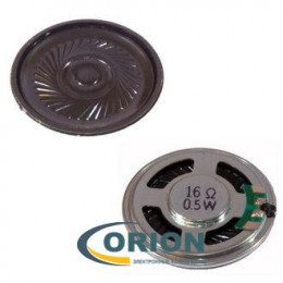 Динамик S1421 0.5вт  16ом d=40мм h=5.0мм