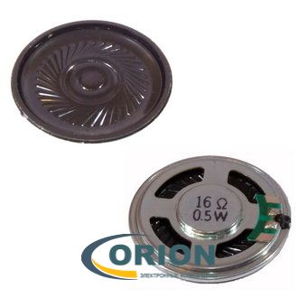 Динамик S1421 0.5вт  16ом d=40мм h=5.0мм