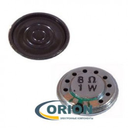 Динамик S1603 1.0вт  8ом d=28мм h=4.5мм