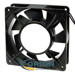 Вентилятор 120x120x25mm AC 220V 0.1A (скольжения) TIDAR RQA12025HSL с гибким отводом 270мм 2 pin