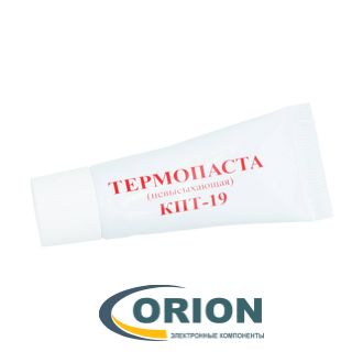 Паста теплопроводная КПТ-19  20гр Connector серая (пластик. тюбик)