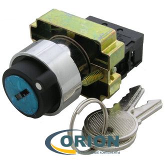 Ключ-выключатель 3SA8-BG21 с фиксацией, 1NO на 2 положения 240V 3A
