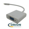 Переходник Видеоконвертер вход Micro HDMI - выход VGA белый