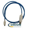 Шнур USB A штекер - USB micro-B(5P) штекер 1.0м (v2.0) с "бегущей" подсветкой SL0107-v8