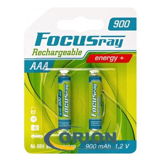 Аккумулятор R03/AAA 1.2V 900mАh NiMh FOCUSRAY [2 штуки]