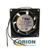 Вентилятор  92х92х38mm AC 220V 0.08A (скольжения) TIDAR RQA9238HSL с гибким отводом 250мм 2 pin