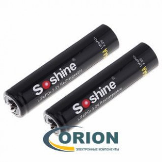 Аккумулятор 10440 3.2V 280mAh Soshine