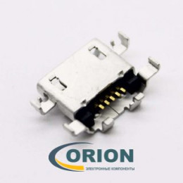 USB micro Розетка на плату 5pin SMT Lenovo