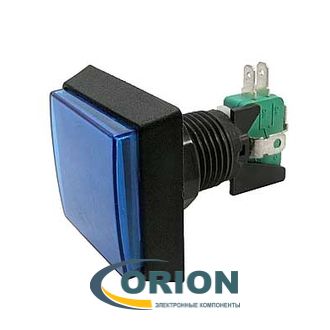 Кнопка GMSI-2B-S NO(NC)+NC(NO) 250V 5A синяя (50мм)