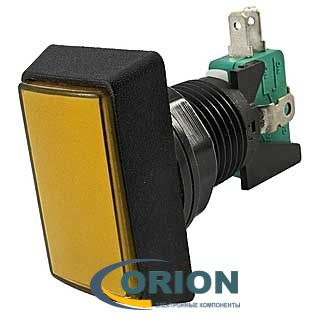 Кнопка GMSI-3B-R NO(NC)+NC(NO) 250V 5A желтая