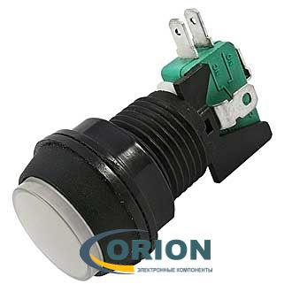 Кнопка GMSI-7B-C NO(NC)+NC(NO) 250V 5A белая