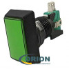 Кнопка GMSI-3B-R NO(NC)+NC(NO) 250V 5A зеленая