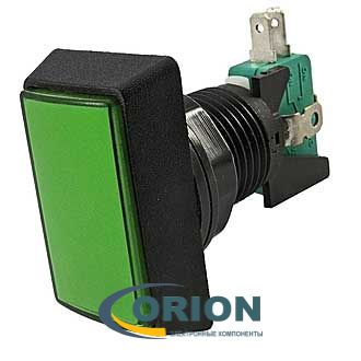 Кнопка GMSI-3B-R NO(NC)+NC(NO) 250V 5A зеленая