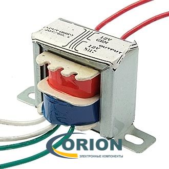 Трансформатор EI28*15 220V/2x12V 0.04A 50Hz