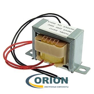 Трансформатор EI41*17 220V/12V 0.33A 50Hz