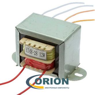 Трансформатор EI48*28 220V/2x12V 0.5A 50Hz