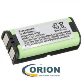 Аккумулятор HHR-P105 2.4V 1100mAh NiMh PANASONIC
