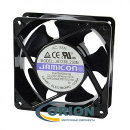 Вентилятор 120x120x38mm AC 220V 0.07A (скольжения) JAMICON JA1238L2S0N-T клеммы