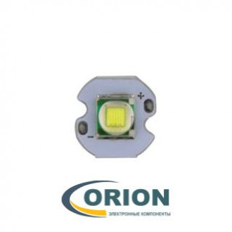 Светодиод на плате 12мм Cree Xlamp XM-L T6 10W белый холодный (1052Lm)