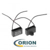 Конденсатор CBB61A (МБГЧ)    1uf 450V (±5%) 36x11x22 гибкие выводы полипропиленовый DINGFENG