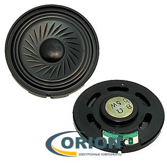 Динамик DXP40N-A 0.5вт  8ом d=40мм h=5.9мм