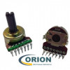 Резистор переменный     50ком x 2  161, L-16F 0,1Вт 7pin (Mark: A50K)