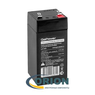 Аккумулятор  4V 4.5Ah LA-445(47) GO POWER