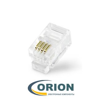 PiN штекер TP6P4C RJ-11 (линия) PROconnect