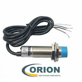 Датчик LJ18A3-8-Z/CX DC NPN NO+NC Lср=8мм 300мА 6-36VDС 4 провода