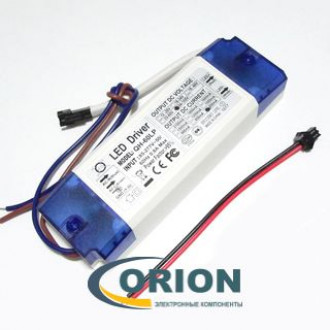 Драйвер светодиодный 110/220VAC  54-105VDC/0.6A 18-30x3W QH-60LP в корпусе IP40
