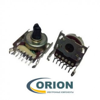Резистор переменный     50ком x 2  WH0172-2 0,1Вт 6pin (тип 2)