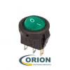Переключатель, выключатель RWB-106 = SMRS-101N ON-OFF 250V 3A 3 pin (зеленый)