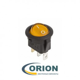 Переключатель, выключатель RWB-106 = SMRS-101N ON-OFF 250V 3A 3 pin (желтый)