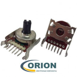 Резистор переменный     50ком x 2  WH0172-2 0,1Вт 6pin (тип 3)