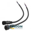 3pin BP L=40 D=19мм 3*0.3мм2 IP68 черный