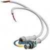 2pin WP L=40 D=13мм 2*0.3мм2 IP68 белый