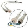 2pin BLHK12-2PW D=12мм IP67 белый