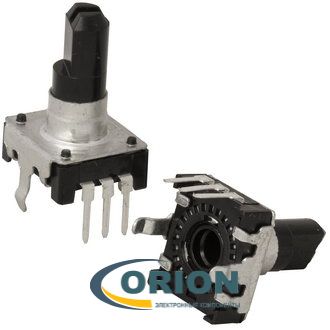 Энкодер EC12E 24/24 3 pin без выключателя лыска