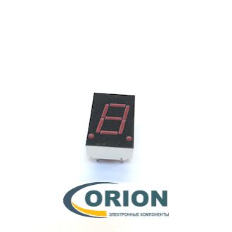 Индикатор цифровой 0.43" (10.9мм) одноразрядный 5082-7751 (Red) ОA