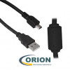 Шнур USB A штекер - USB mini-B(5P) штекер 1.8м (v2.0, ферритовый фильтр) RUICHI