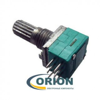 Резистор переменный      5ком x 2  WH9011A-2-18T 0,033Вт [LIN] L-15 короткий вал