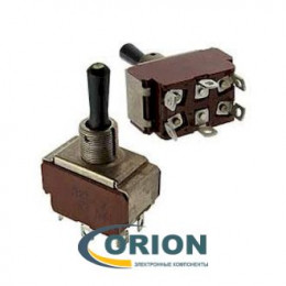 Тумблер П2Т-7В ON-OFF-ON 250V 6A