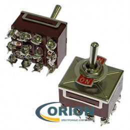 Тумблер KN3(B)-402(A) 4xON-ON 250V 5A