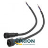 3pin BP L=40 D=13мм 3*0.3мм2 IP68 черный