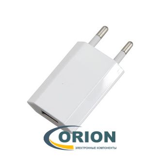 Сетевой адаптер 5V 1000mA c USB REXANT белый