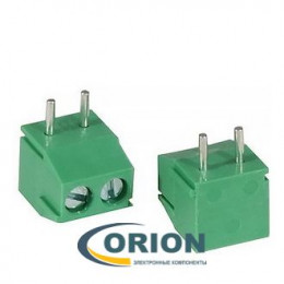 Клеммник винтовой 2 контакта DG350R-3.5-02P-14-00A[H] 3.5mm