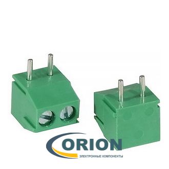 Клеммник винтовой 2 контакта DG350R-3.5-02P-14-00A[H] 3.5mm