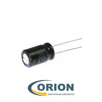Конденсатор    470uf  25V BURNON (+105C) KL 8x12