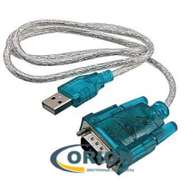 Шнур адаптер USB A штекер - COM DB-9M 1.2м ML-A-043 (USB to RS-232)