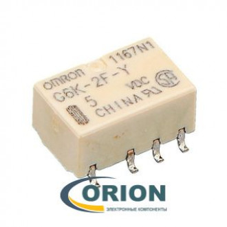 Реле G6K-2F-Y  5VDC 1A 2C OMRON